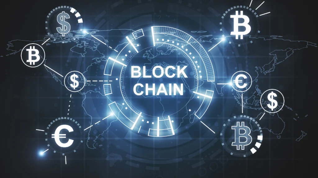 Blockchain technology concepts applied to modern banking systems.