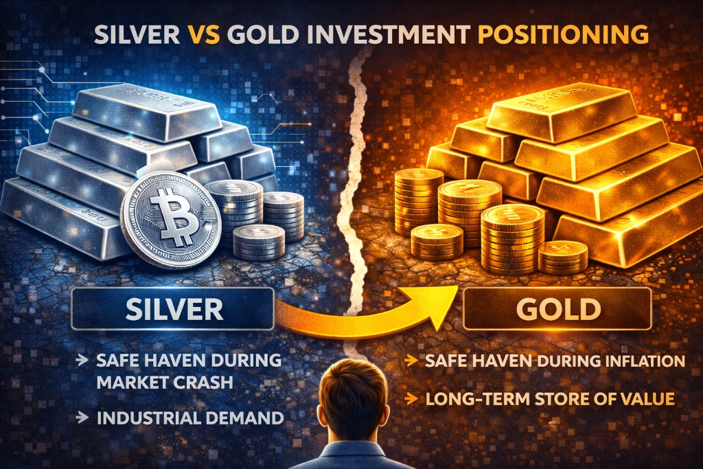 Silver vs Gold Investment Positioning