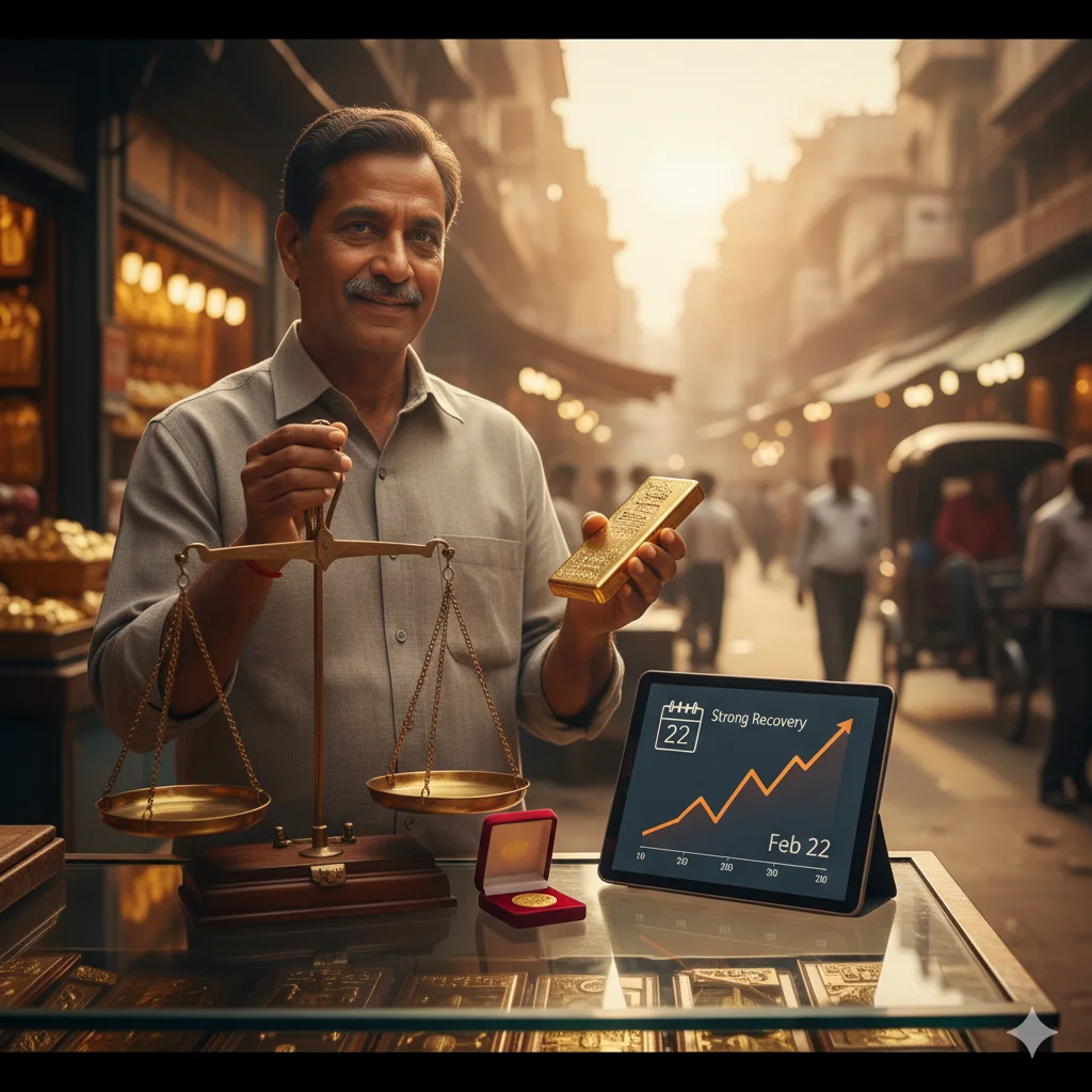 Gold Recovers Strongly From February 22 Lows