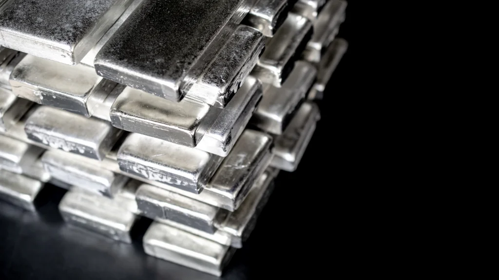 Industrial silver bars highlighting growing global silver demand trends