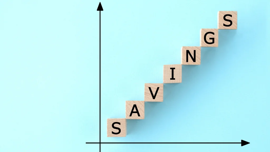 Illustration of the ‘Pay Yourself First’ flow: salary → automatic savings → bills → guilt-free spending.