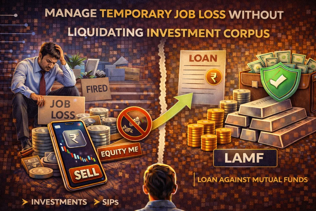 Manage Temporary Job Loss Without Liquidating Investment Corpus