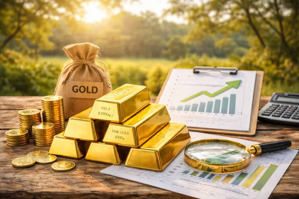 24K Gold Gains ₹43 as Weekly Momentum Builds