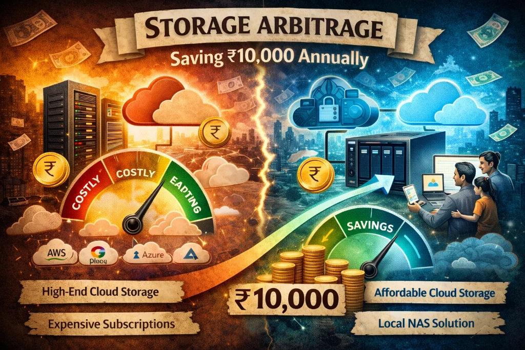 Storage Arbitrage: Saving ₹10,000 Annually