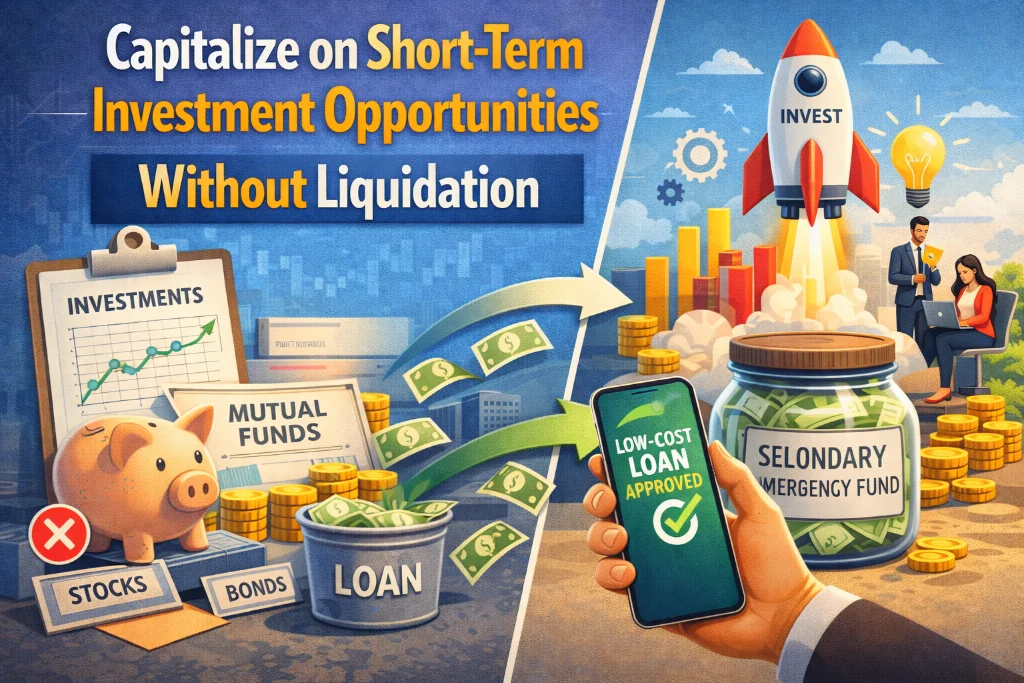Capitalize on Short-Term Investment Opportunities Without Liquidation