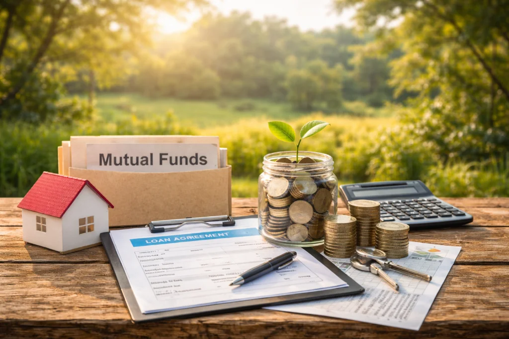 Bridge financing needs using loan against mutual funds