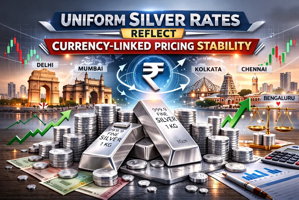 Uniform Silver Rates Reflect Currency-Linked Pricing Stability