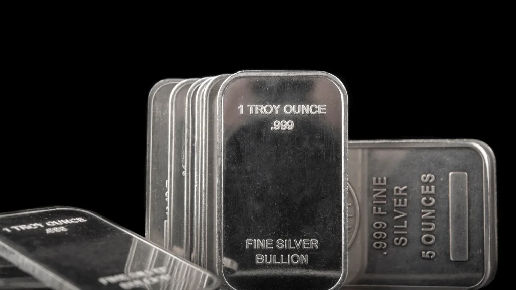 Digital silver investment displayed through systematic investment planning.