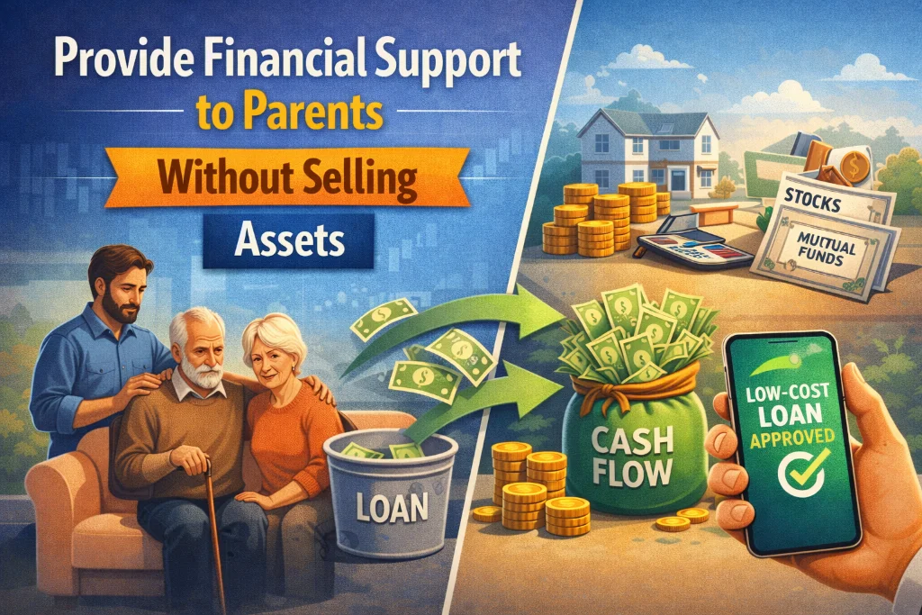 Provide Financial Support to Parents Without Selling Assets