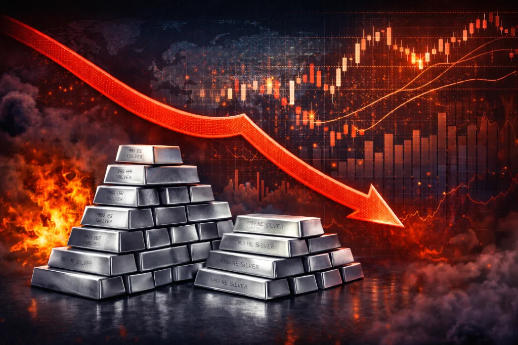 February Silver Performance Shows 18.57% Decline