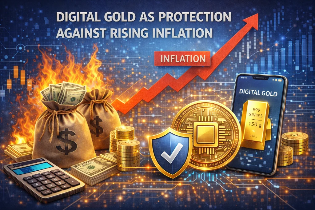 Digital gold as protection against rising inflation