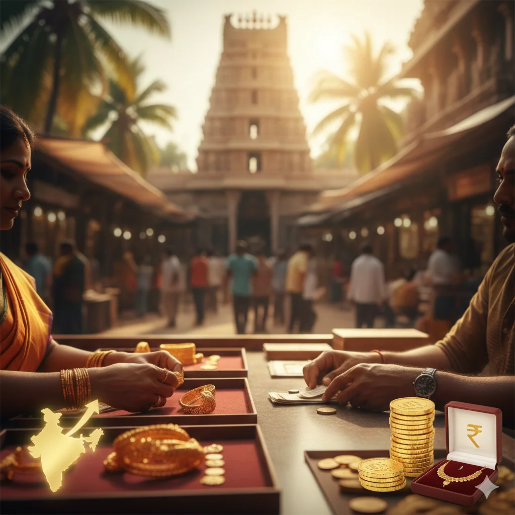 Chennai Trades at Premium as Gold Hits ₹16,244