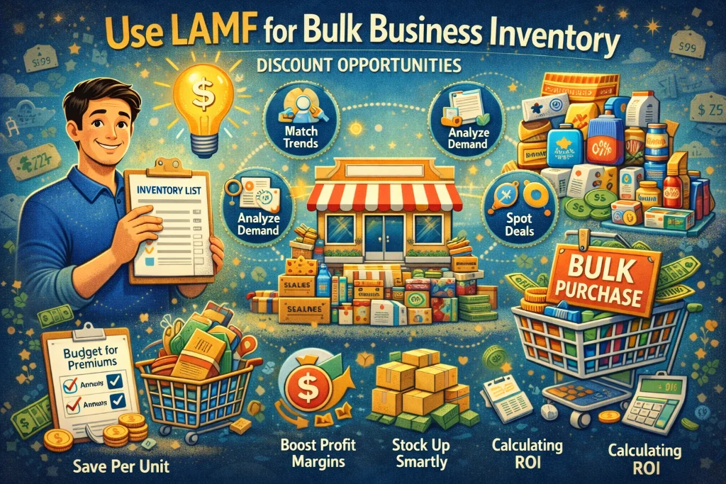 Use LAMF for Bulk Business Inventory Discount Opportunities