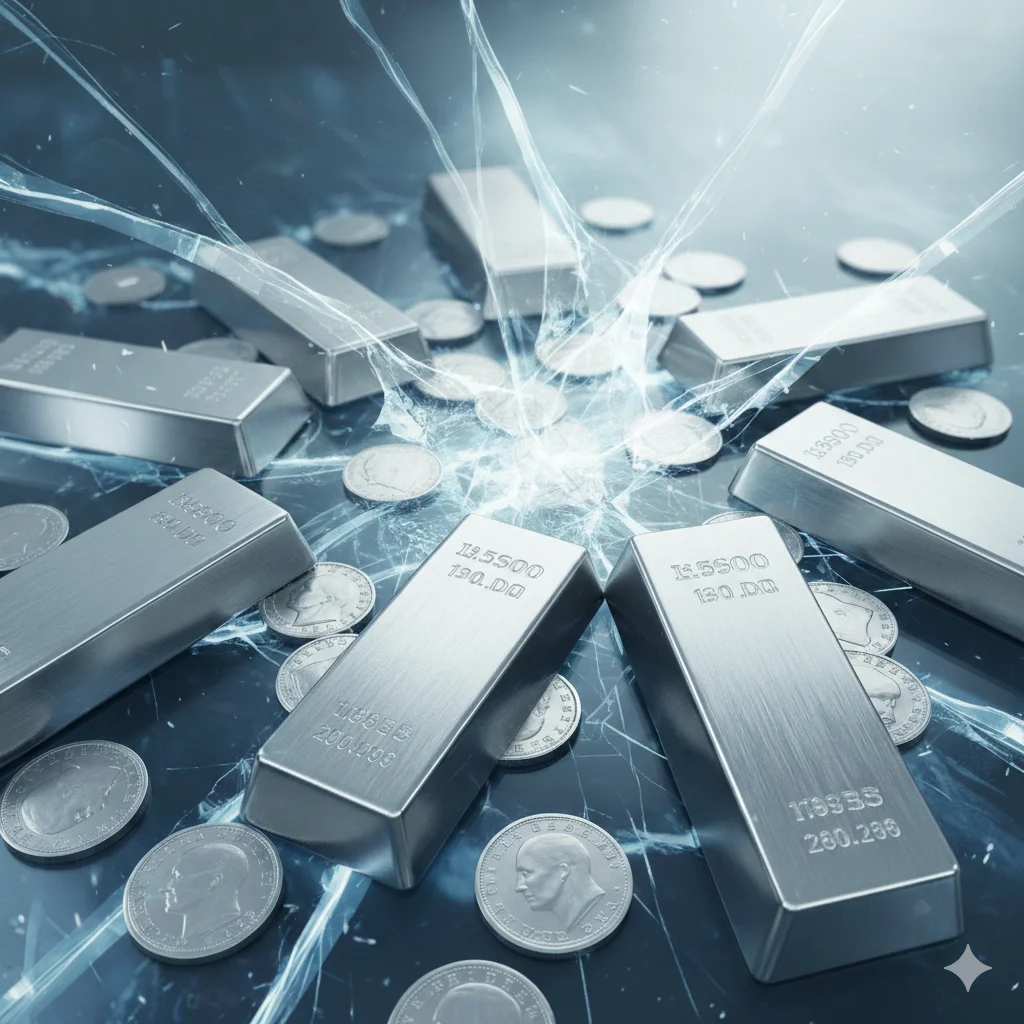 Silver Corrects After ₹25,000 Spike in Previous Session