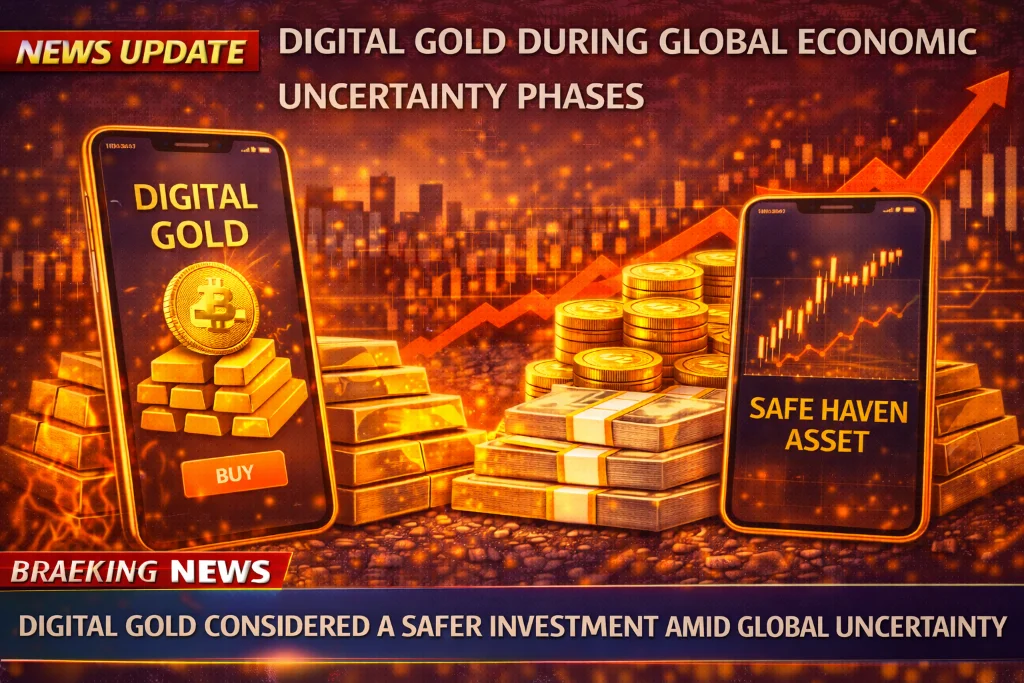 Digital gold during global economic uncertainty phases