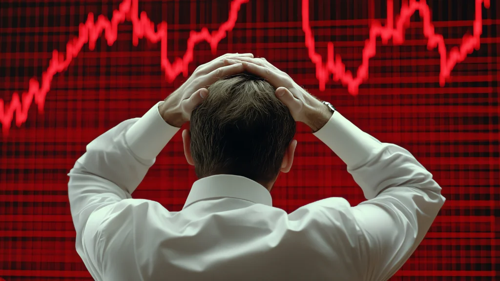 Balanced investment portfolio concept representing stability during market volatility