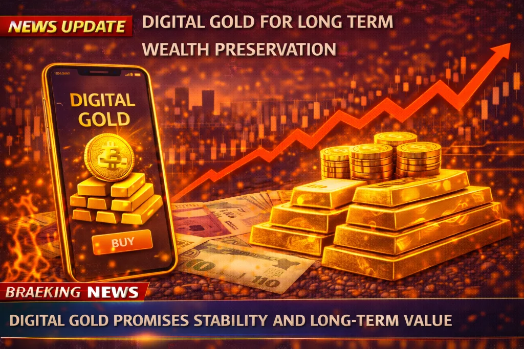 Digital gold for long term wealth preservation