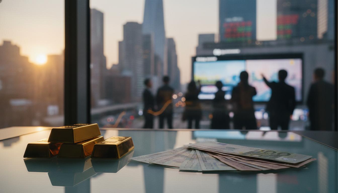 Gold price steadies near $4,000 on safe-haven demand