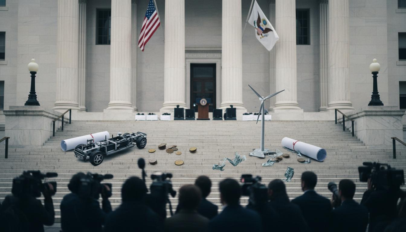 Trump administration proposes billions in cuts to automakers and startup grants