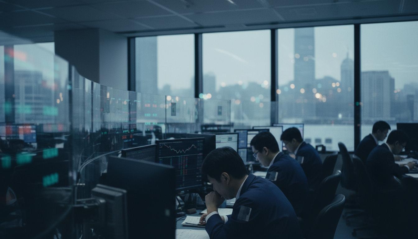 Asian Stocks Mostly Lower on China Export Data