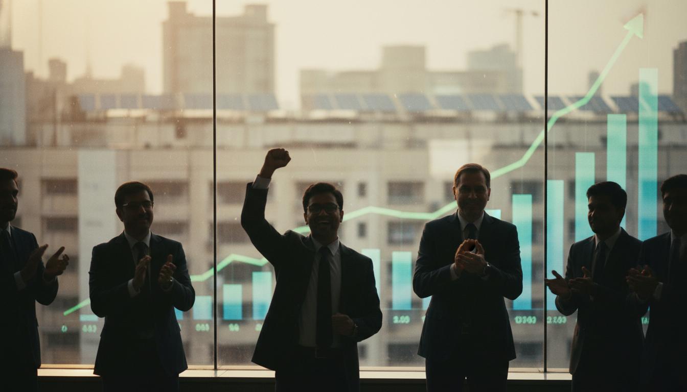 Saatvik Green Energy Shares Surge Over 8% After Rs 707 Crore Solar Order Wins