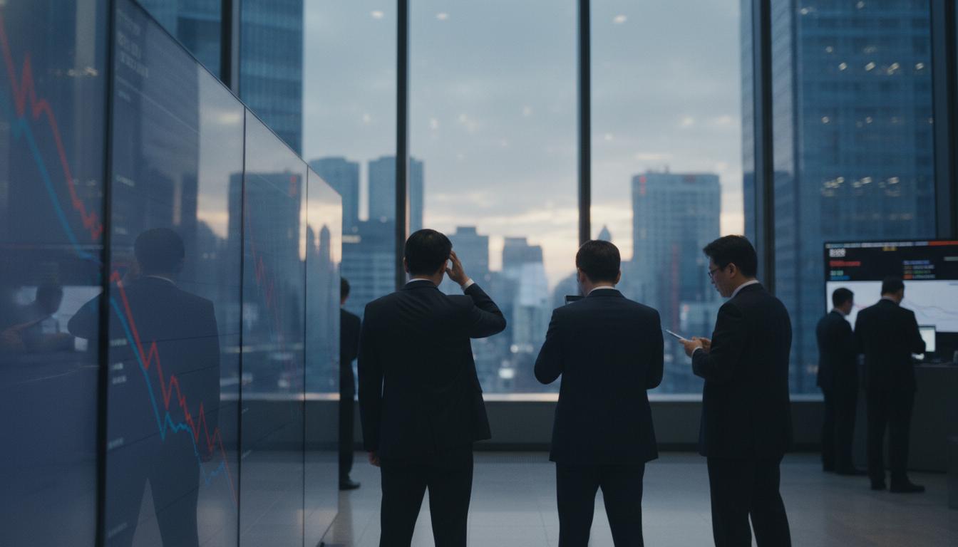 Asia Stocks Open Lower, Tracking US Losses