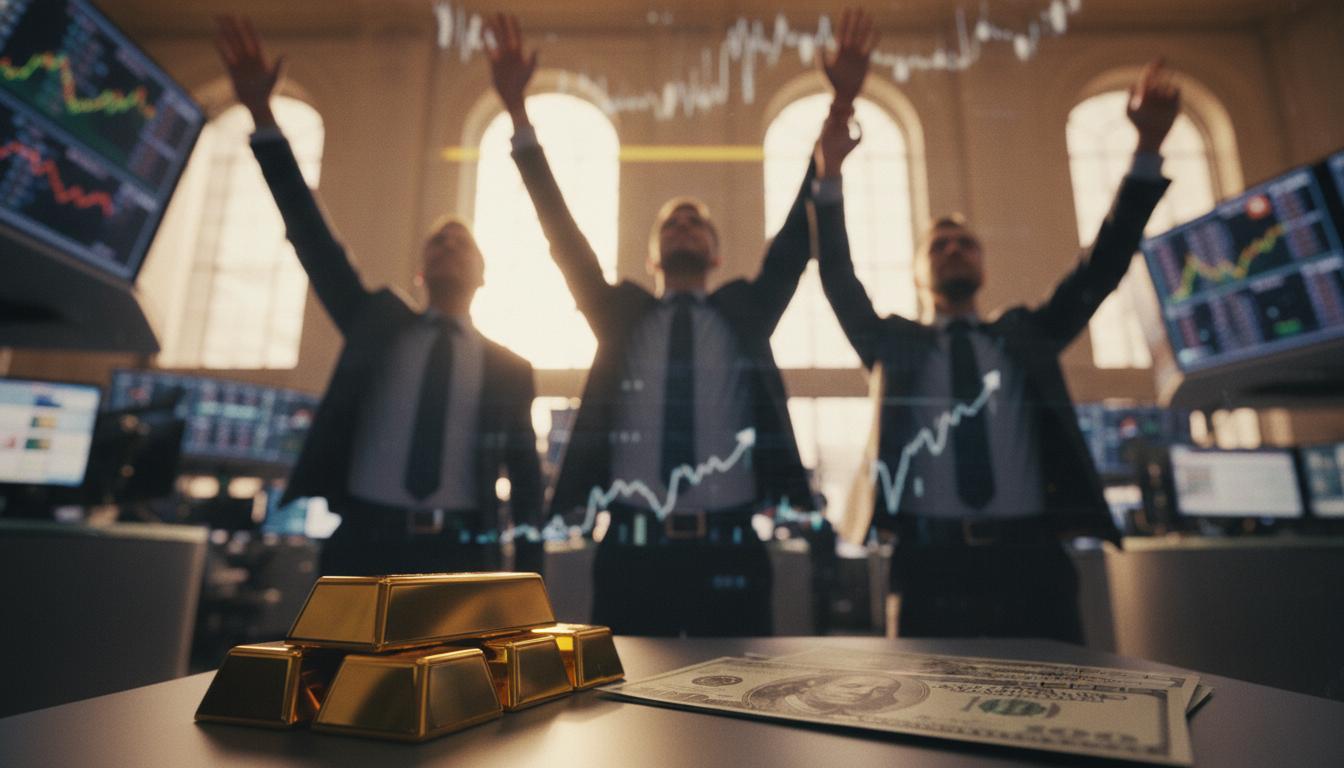 Gold Climbs Above $4,000 an Ounce as Safe-Haven Demand Surges