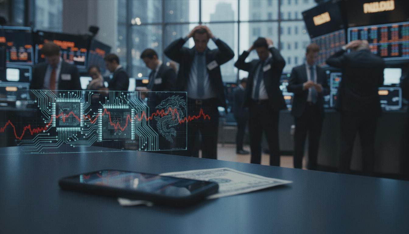 Wall Street selloff deepens after Trump’s tariff escalation on China