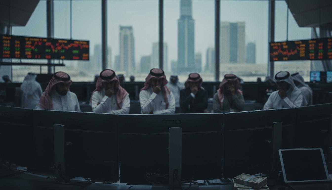 Gulf markets fall as U.S.–China tariff tensions rattle investors