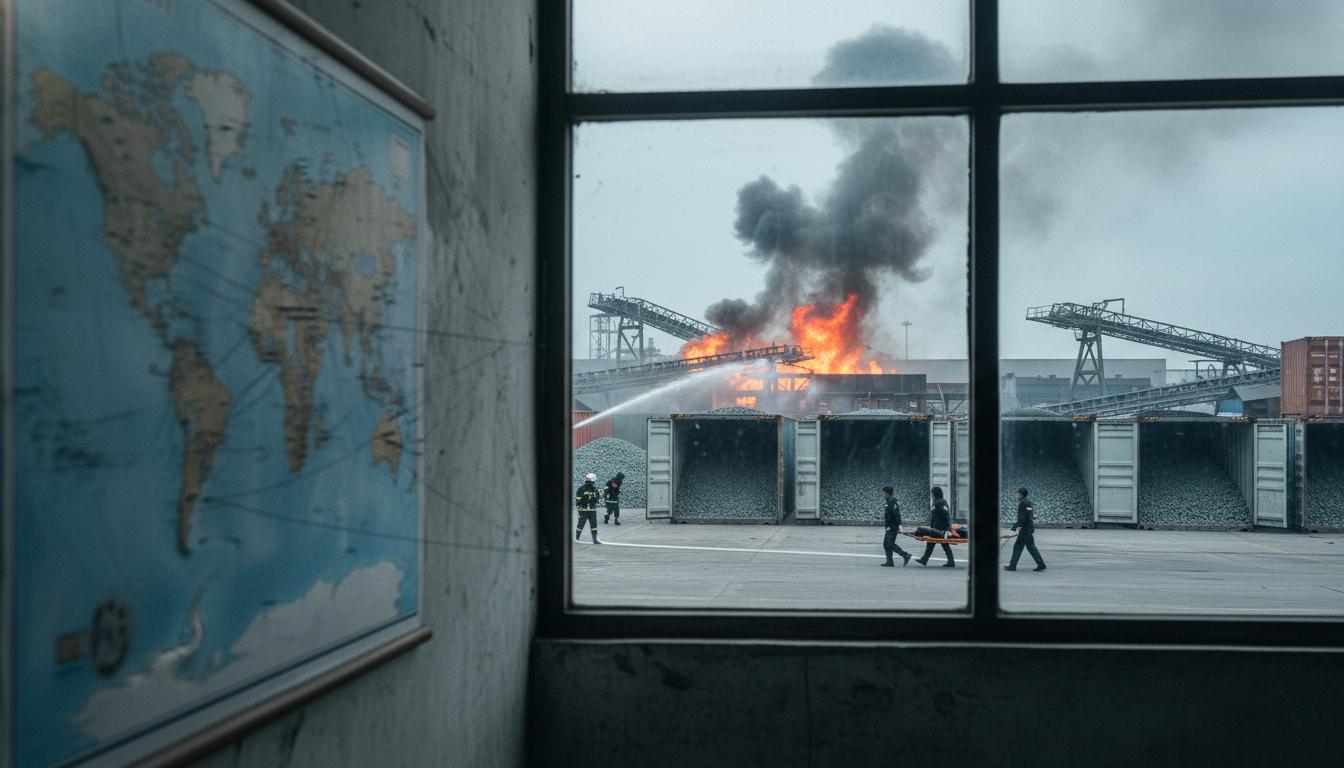 Fire breaks out at Indonesia’s nickel hub, three injured