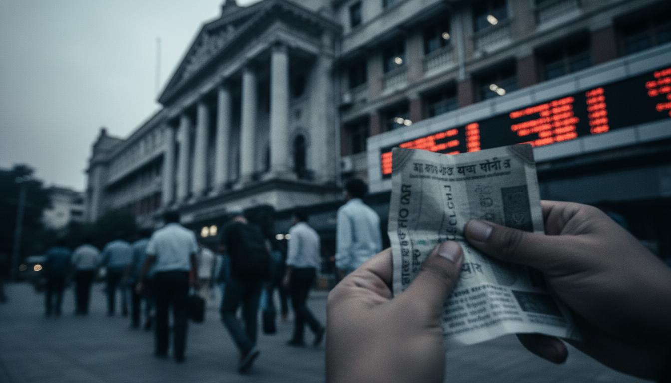 India Markets Close Lower on Global Headwinds