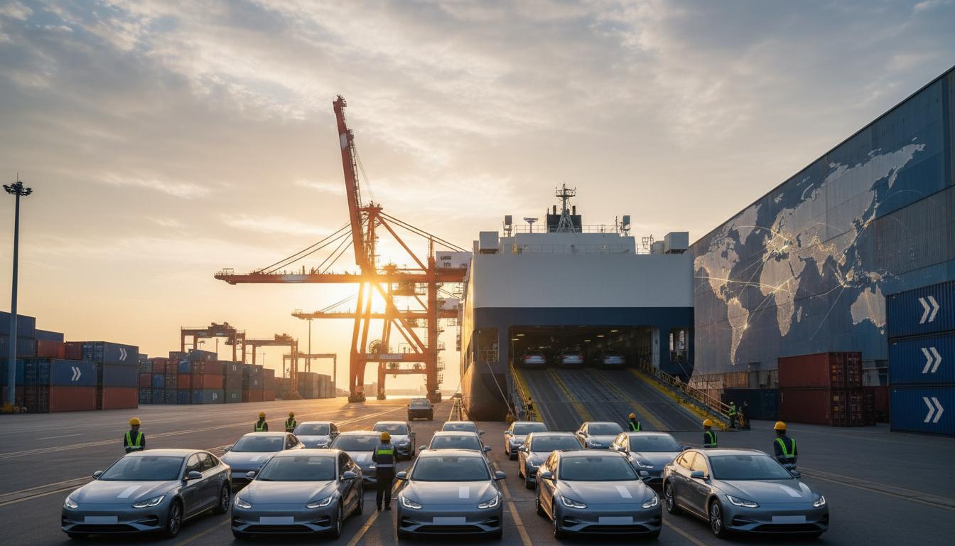 China Doubles EV Exports in September Amid Domestic Slowdown