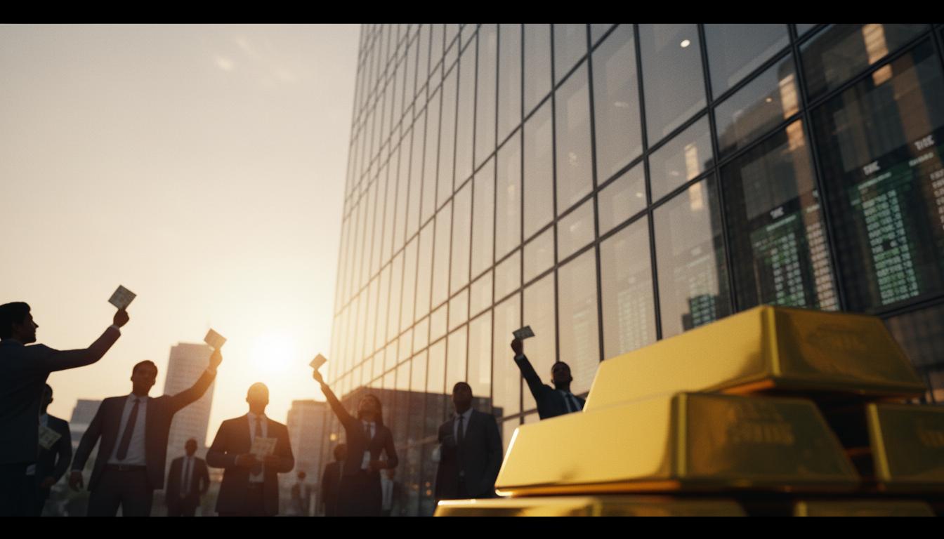 Gold Rallies to Record High Near $4,200 as Fed Cut Bets Intensify