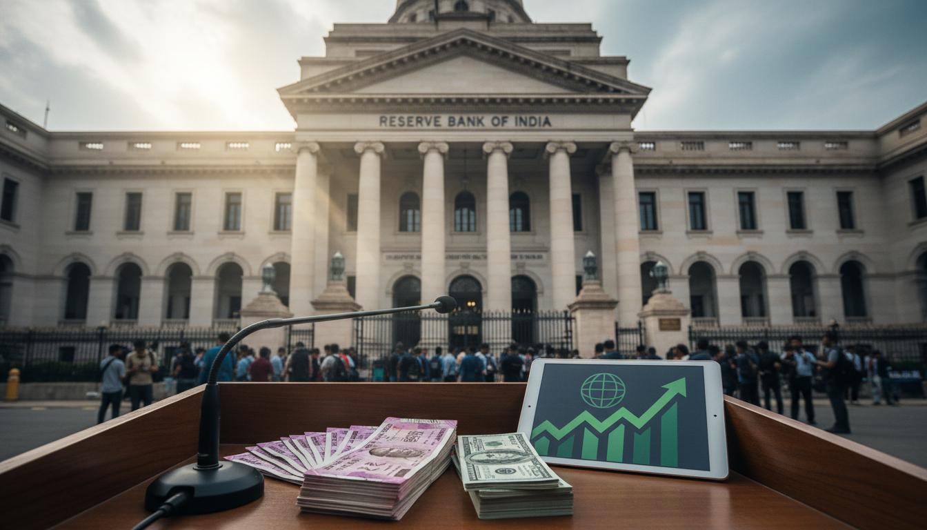 RBI Intervenes Heavily to Prop Up Rupee, Strengthens Above ₹88