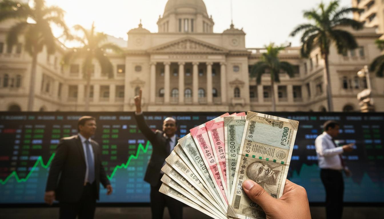 Midday market update: Sensex steady above 82,600; PSU banks, FMCG lead gains