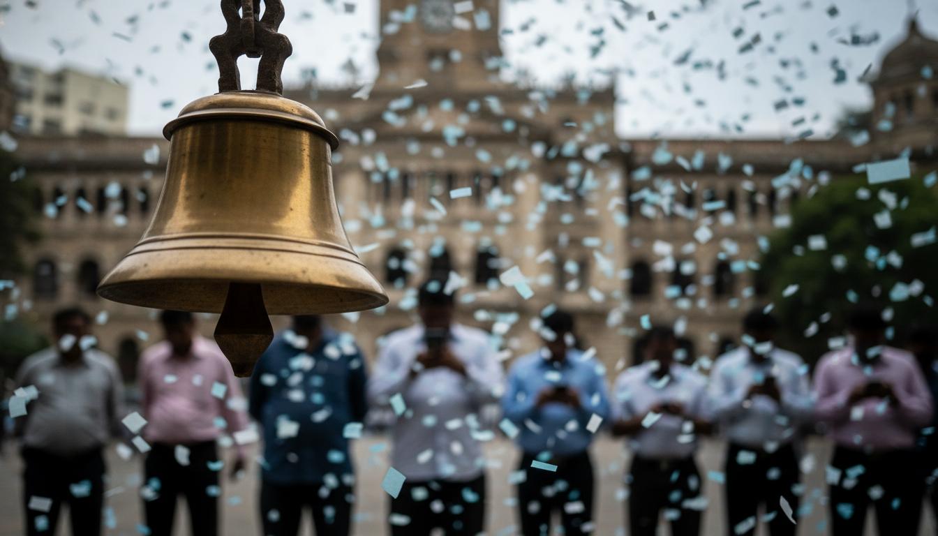 Canara HSBC Life Insurance lists flat in muted debut