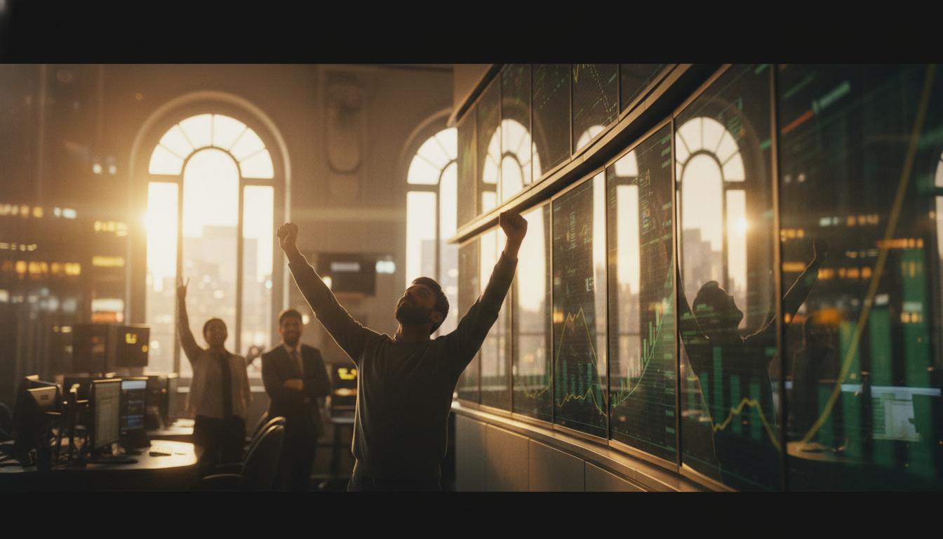 Stock markets rebound sharply after weak start; Nifty tops 25,700