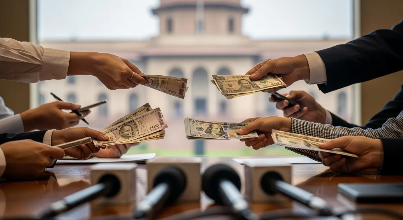 Rupee strengthens on central-bank support as importers rush for dollars