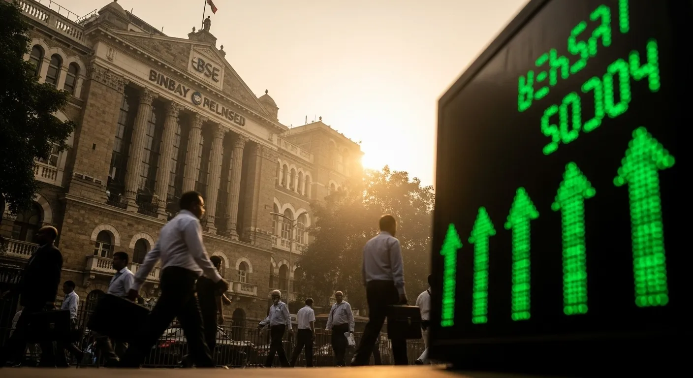 India equity benchmarks tick higher on US shutdown optimism