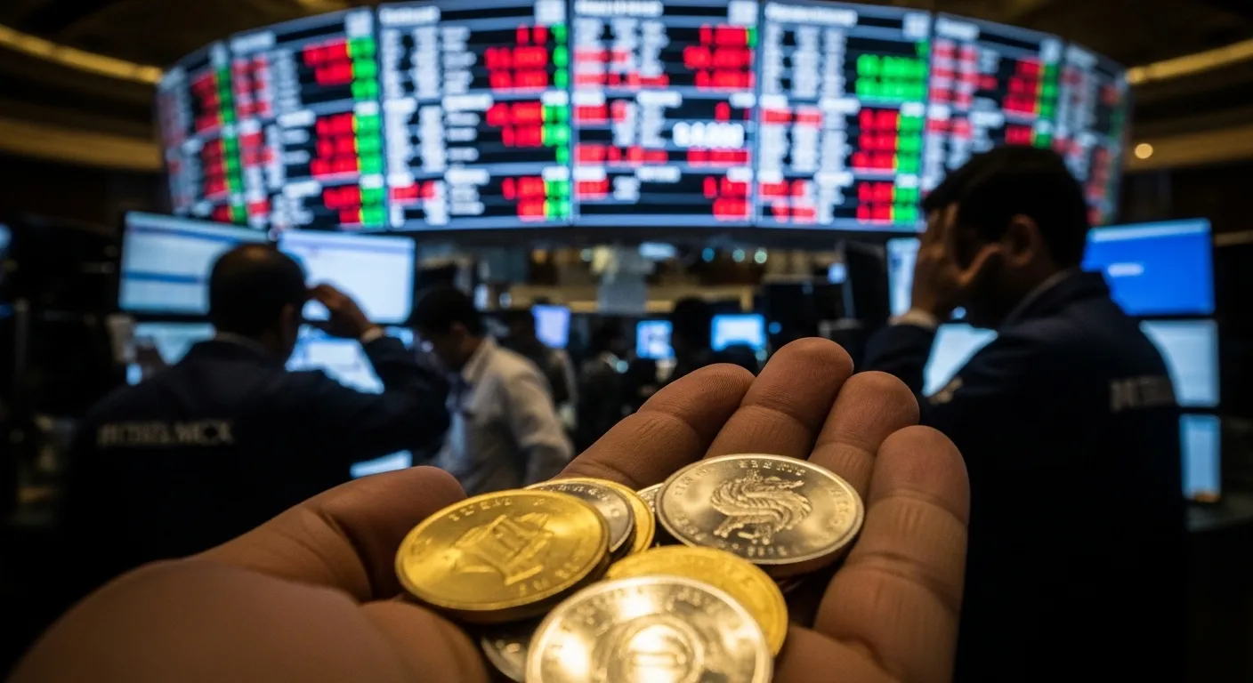 Precious metal volatility triggers sharp correction in MCX-linked stocks