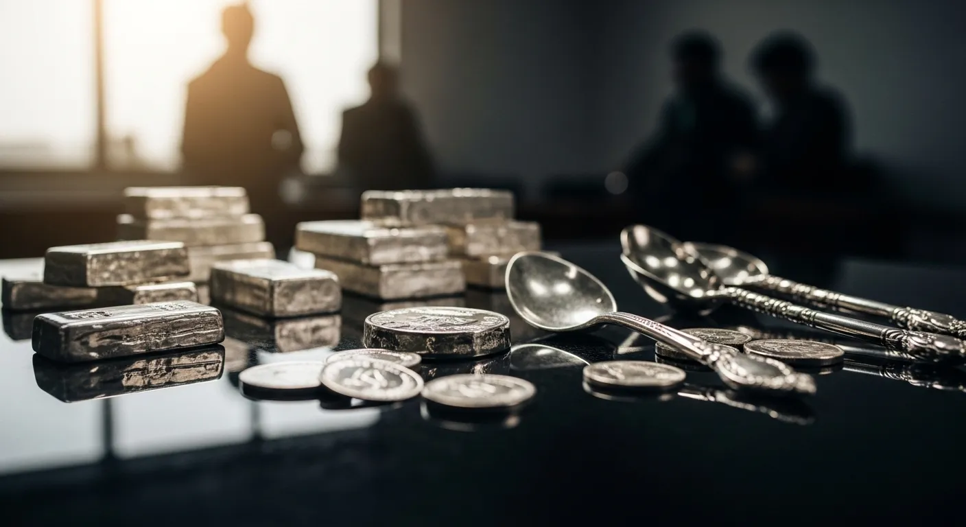 Silver price in Delhi today at ₹290 per gram