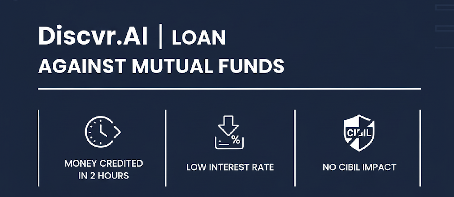 Loan Against Mutual Funds - Access funds quickly while staying invested. Lower rates (10.25-15% p.a.), same-day disbursal, and no foreclosure charges.